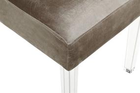 img 1 attached to Home Sharon Upholstered Acrylic Contemporary Furniture for Kitchen Furniture