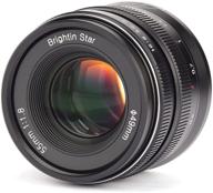 📸 brightin star 55mm f1.8 full frame large aperture portrait lens for canon rf mount mirrorless cameras eos-r eos-rp eos-r6 eos-r5 - ideal for portraits, landscapes, still lifes logo