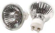 💡 halogen light bulbs pack: 2xgu10 12v 20w - premium illumination for optimal brightness logo