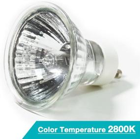 img 3 attached to 💡 Halogen Light Bulbs Pack: 2XGU10 12V 20W - Premium Illumination for Optimal Brightness