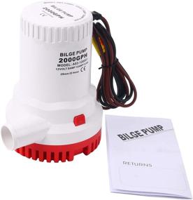 img 4 attached to NovelBee Marine Electric Submersible Bilge