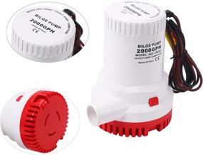 img 3 attached to NovelBee Marine Electric Submersible Bilge