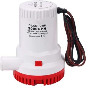 img 2 attached to NovelBee Marine Electric Submersible Bilge