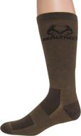 realtree outfitters men's ultra-dri boot socks for enhanced performance (1-pair) логотип