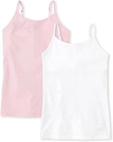 img 2 attached to Girls' Spaghetti Strap Camisole by Childrens Place - Tops, Tees & Blouses for Girls' Clothing