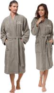 aw cotton kimono couple embroidery logo