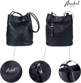 img 1 attached to Mabel London Fashion Designer Shoulder Women's Handbags & Wallets and Totes