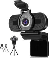 📸 dericam 1080p webcam with microphone - usb computer web camera for windows & mac os - plug and play desktop & laptop webcam for video calling, streaming, conference, gaming, and online classes logo