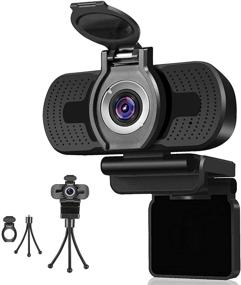 img 4 attached to 📸 Dericam 1080P Webcam with Microphone - USB Computer Web Camera for Windows & Mac OS - Plug and Play Desktop & Laptop Webcam for Video Calling, Streaming, Conference, Gaming, and Online Classes