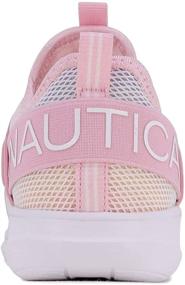 img 2 attached to Comfortable Rainbow Athletic Shoes for Girls - Nautica Kappil Sneaker