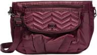 lug 5617 mambo wine red women's handbags & wallets in crossbody bags logo