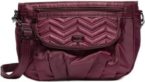 img 3 attached to Lug 5617 Mambo Wine RED Women's Handbags & Wallets in Crossbody Bags