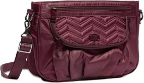 img 2 attached to Lug 5617 Mambo Wine RED Women's Handbags & Wallets in Crossbody Bags