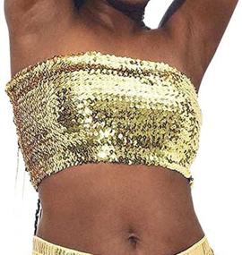 img 2 attached to REETAN Sequins Elastic Fashion Costume