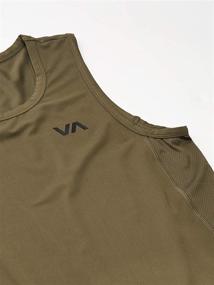 img 1 attached to 👕 Stylish and Breathable: RVCA Men's Sport Vent Tank for Ultimate Comfort in Men's Clothing
