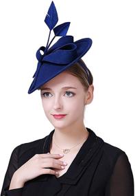 img 2 attached to 🎩 Exquisite Vintage Fascinator Pillbox: Elevate Your Special Occasion Look with this Classic Women's Accessory