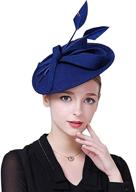 🎩 exquisite vintage fascinator pillbox: elevate your special occasion look with this classic women's accessory logo