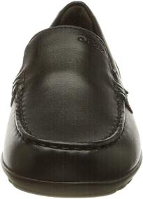 img 3 attached to 👞 Stylish and Comfortable: Geox New Fast Moccasin Black Boys' Shoes