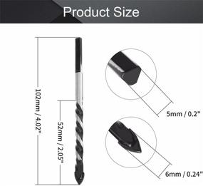 img 3 attached to Utoolmart Multi Material Blackening Concrete Plastic