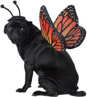 🦋 stunning pet monarch butterfly dog costume for california costumes логотип