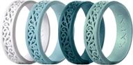 kauai kids matching friendship rings: soft silicone fun for girls and boys by a leading brand with latest artist design innovations and comfortable fit logo