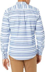 img 3 attached to 👕 SEO-Optimized: Amazon Essentials Long Sleeve Stripe Shirt - Slim Fit