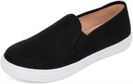 👟 funkymonkey women's loafers: stylish and comfortable slip-on sneakers for walking and driving logo