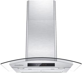 img 4 attached to High-Powered 30-inch Range Hood with Soft Touch Control, Timer Delay, and Clean Function - CIARRA CAS75502