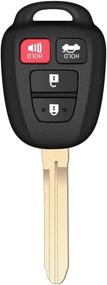 img 4 attached to Высококачественный брелок для автомобиля Toyota Camry 2014-2018 | FCC ID HYQ12BDM HYQ12BEL | Замена пульта управления и ключа зажигания.