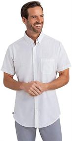 img 1 attached to Mizzen Main Leeward Trim M No Tuck Button Men's Clothing and Shirts