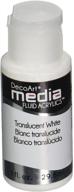 decoart media acrylic 1 ounce translucent logo