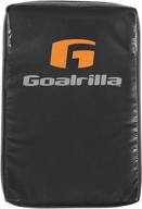 🏈 goalrilla football blocking dummy: heavy-duty handles for mma, basketball, and sports training - durable black dummy design logo