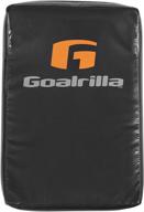 🏈 goalrilla football blocking dummy: heavy-duty handles for mma, basketball, and sports training - durable black dummy design логотип