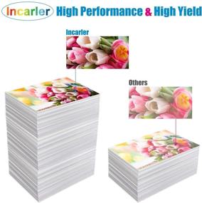 img 1 attached to 🖨️ Incarler Remanufactured Ink Cartridges: Compatible with Canon 240 241 - For Canon Pixma MX432 MX512 MX372 - 1 Black 1 Tri-Color