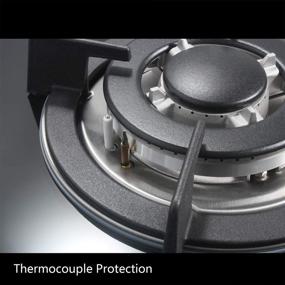img 2 attached to Cooktop Tempered Stove Top Thermocouple Protection Appliances