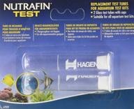 nutrafin replacement test tubes - convenient 2-pack for fluid testing convenience logo