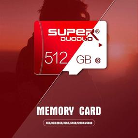 img 3 attached to 💾 512GB Micro SD Card – High Speed Class 10 Memory Card with SD Card Adapter for Camera, Phone, Computer, Dash Cam, Tachograph, Tablet, Drone