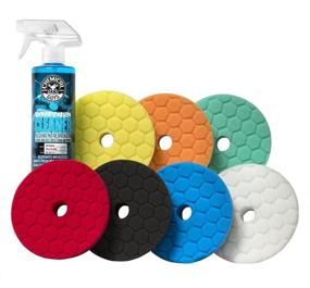 img 4 attached to Chemical Guys BUFX700 Hex-Logic Quantum Best of the Best Buffing and Polishing Pad Kit (16 fl. oz) - 8 Items, 5.5 Inch Fits 5 Inch Backing Plate