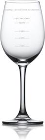 img 3 attached to Genuine Fred Wine Glass with Precise Measuring Markings for Sauced Beverage Preparation