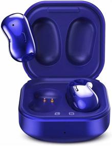 img 4 attached to UrbanX Street Buds Live - True Wireless Earbuds W/Hands Free Controls (Wireless Charging Case Included) - Blue