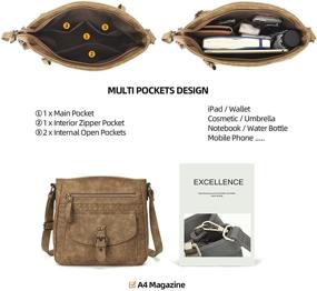 img 2 attached to 👜 Stylish KouLi Buir Cross Purses: A Perfect Choice for Women's Handbags & Wallets