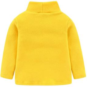 img 2 attached to 👕 LittleSpring Boys' Tops: Polar Fleece Turtleneck Toddler Clothing for Tees & Shirts