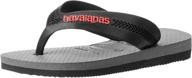 havaianas boys sandal orange toddler logo