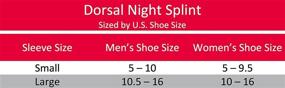 img 3 attached to 🦶 Cramer Dorsal Night Splint: Effective Pain Relief for Plantar Fasciitis