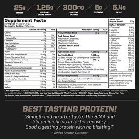 img 1 attached to 🏋️ PMD Sports Amplify XL Premium Whey Protein Supplement: Hydro Greens Blend for Enhanced Muscle, Strength, and Recovery - Double Chocolate Explosion Flavor (48 Servings)