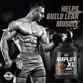 img 3 attached to 🏋️ PMD Sports Amplify XL Premium Whey Protein Supplement: Hydro Greens Blend for Enhanced Muscle, Strength, and Recovery - Double Chocolate Explosion Flavor (48 Servings)