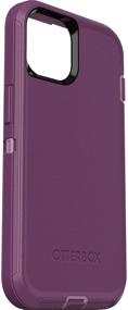img 1 attached to OtterBox Defender Series SCREENLESS Edition Case For IPhone 13 (ONLY) - Happy Purple