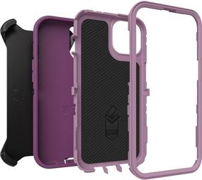 img 2 attached to OtterBox Defender Series SCREENLESS Edition Case For IPhone 13 (ONLY) - Happy Purple