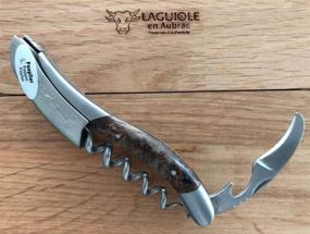 img 1 attached to Laguiole Aubrac Sommelier Corkscrew Blackened Kitchen & Dining