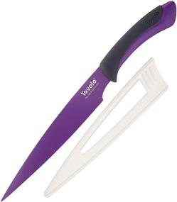 img 3 attached to 🔪 Товар Tovolo Comfort Grip 8,5-дюймовый нержавеющий нож для нарезки рыбы, свинины и птицы - Улучшенная оптимизация для поисковых систем